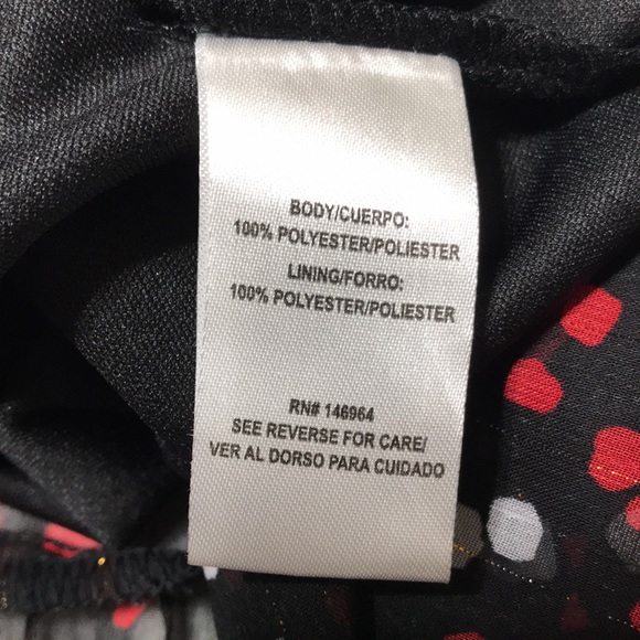 Signature by Robbie Bee fully lined long sleeve dress with v neckline. NWOT - Picture 6 of 8